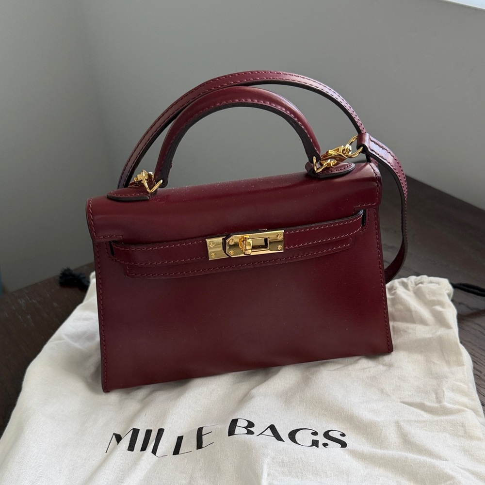 Burgundy Handbag